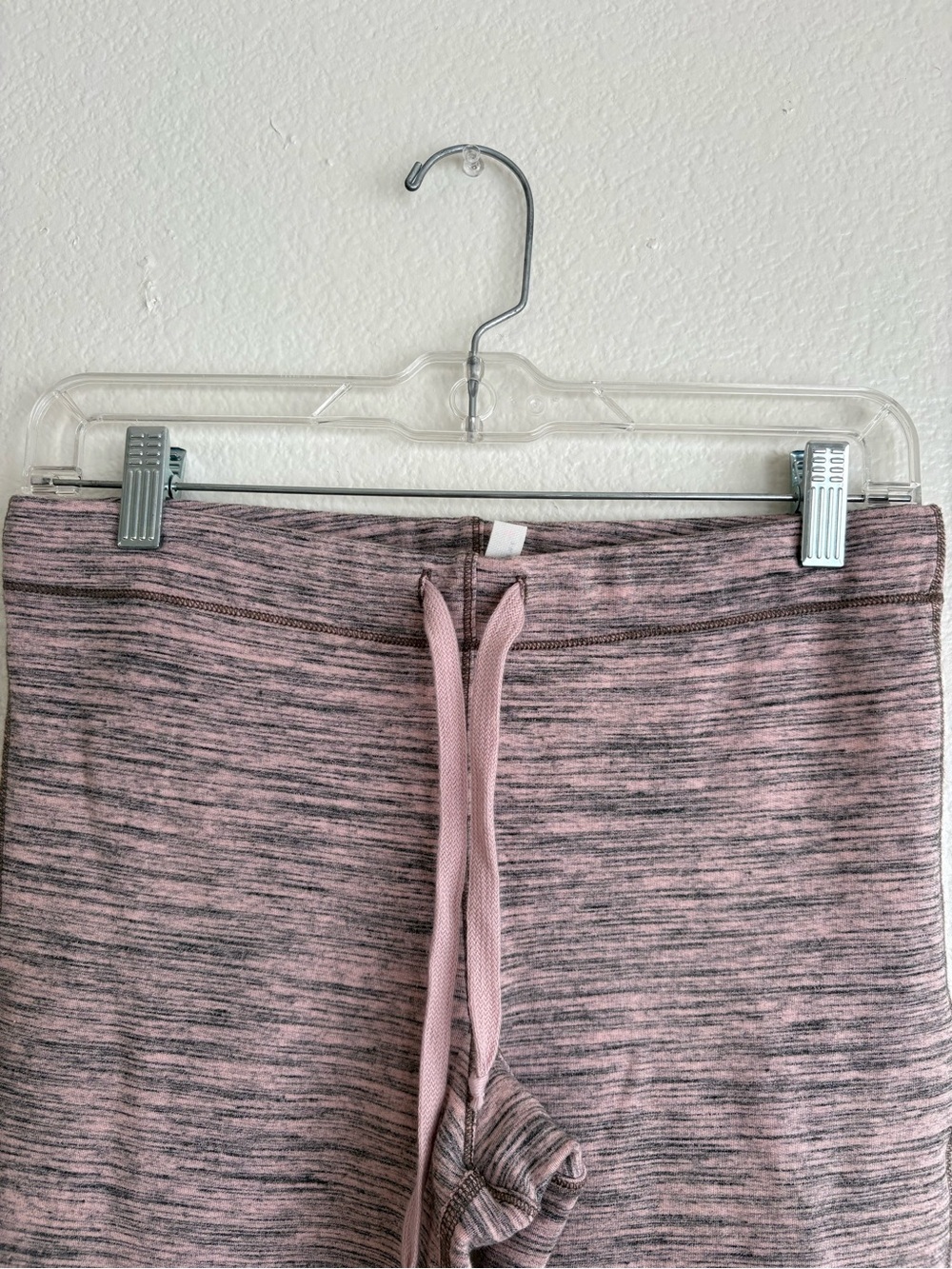 FP Movement by Free People Pink Marled Track Joggers with Knee Panels - Picture 2 of 6